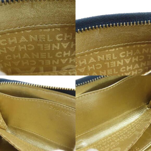 CHANEL Blue Logo Wallet - Picture 7 of 11